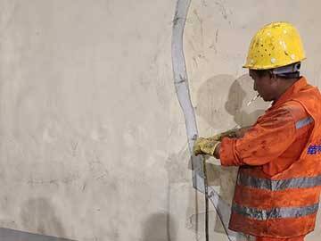 Repairing And Healing Tunnel Cracks With Injection Adhesvie