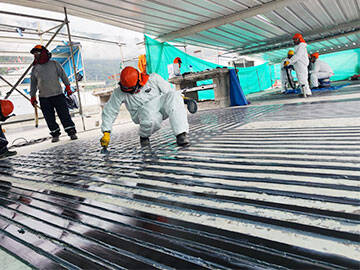 Carbon Fiber Laminate for Slab Strengthening of Hospital