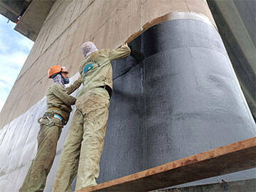 Repair Damaged Bridge Girder and Piers with Carbon Fiber Reinforced Polymer(CFRP) in Vietnam